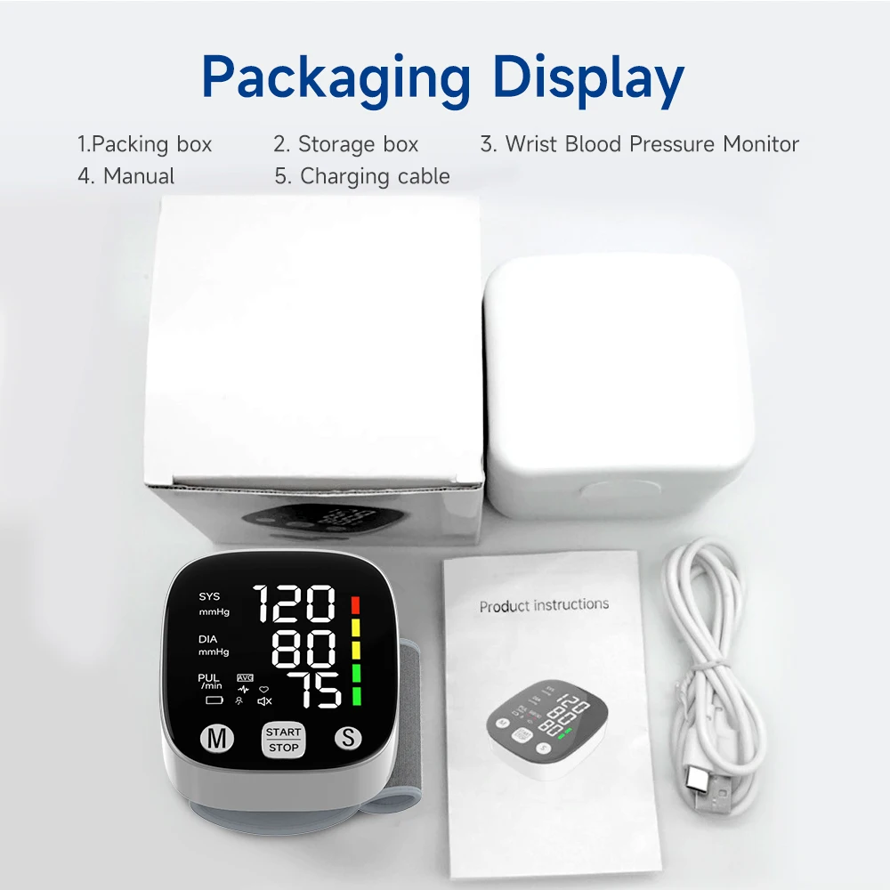 Wrist Blood Pressure Monitor