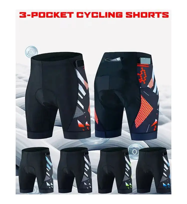 Cycling Silicone Padded Quick-drying Cycling Shorts