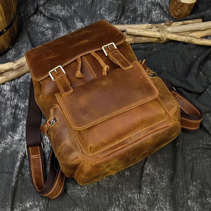 Midland Leather Backpack - Unisex