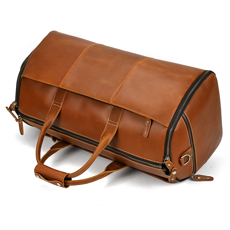 Large Travel Bag - Premium Leather