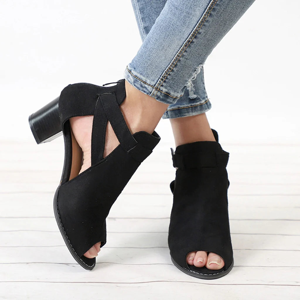 Chic Women’s Orthopedic High Heels Sandals