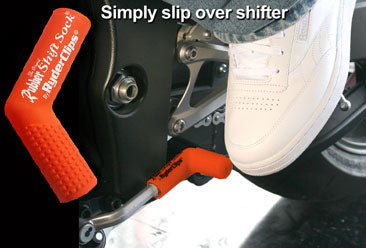 Orange Rubber Shift Sock