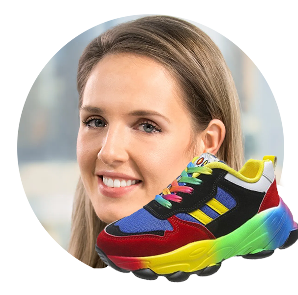 Premium Rainbow Orthopedic Sneakers - Australia Best Seller