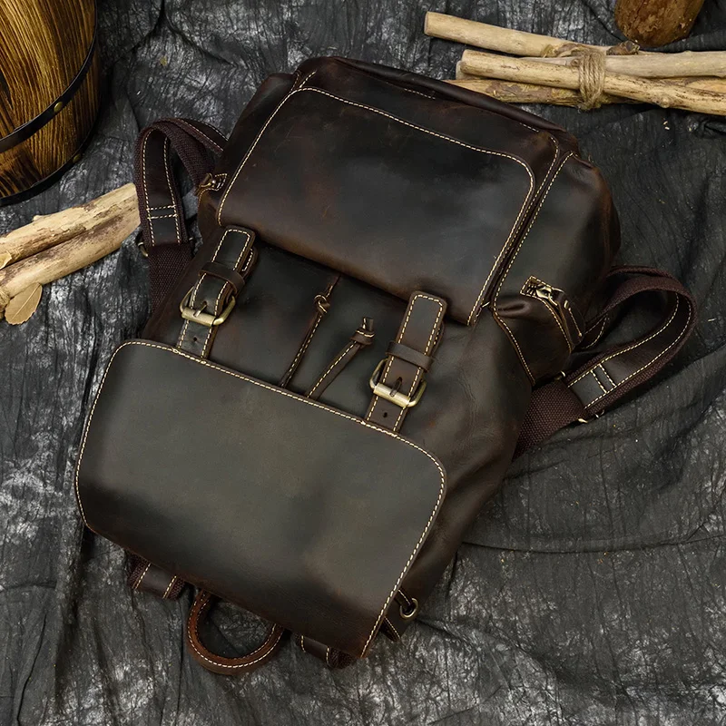 Midland Leather Backpack - Unisex