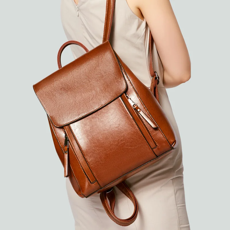 Leather Backpack Women – Vintage Backpack (No. 1)