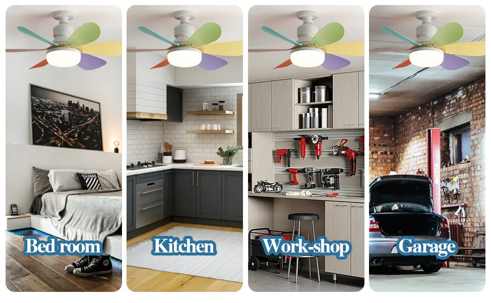 Bright Cool Ceiling Socket Fan & Light With Remote