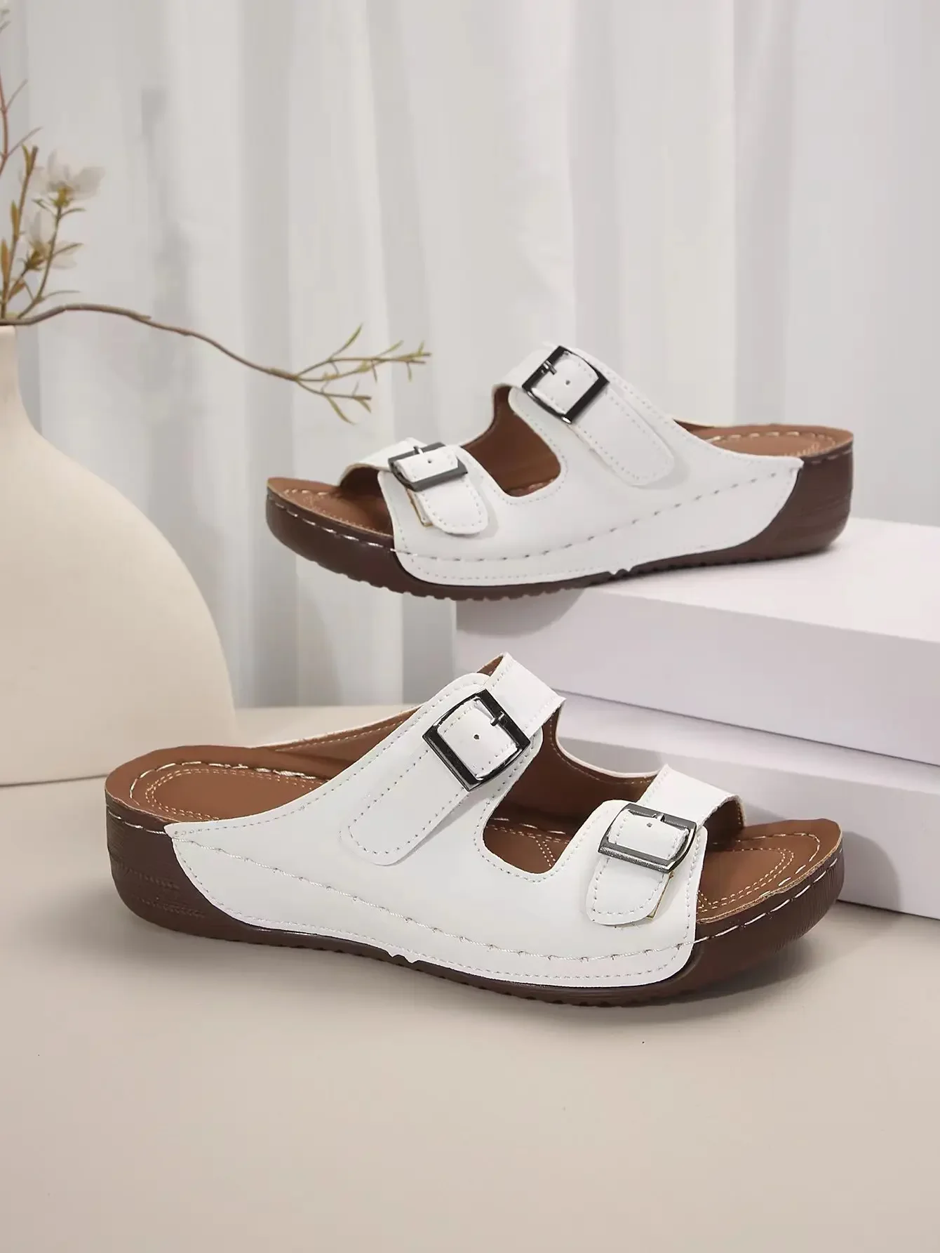 Arch Support Sole Upgradation Stretch Lightweight Sandals