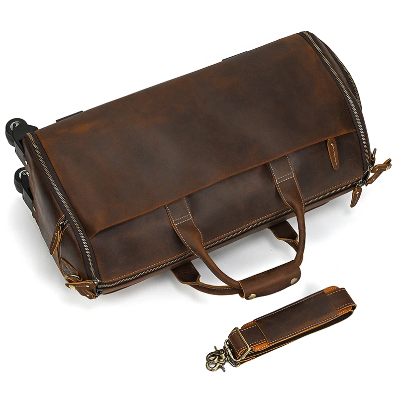 Large Travel Bag - Premium Leather