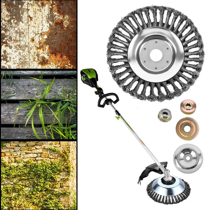 6/8inch Wire Brush-trimmer Head