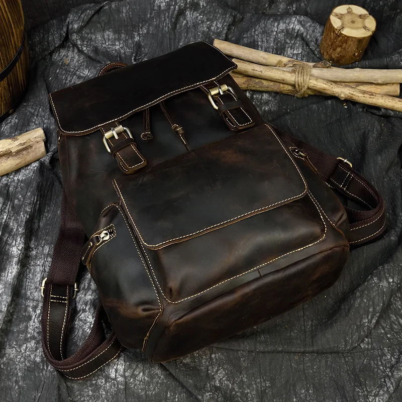 Midland Leather Backpack - Unisex