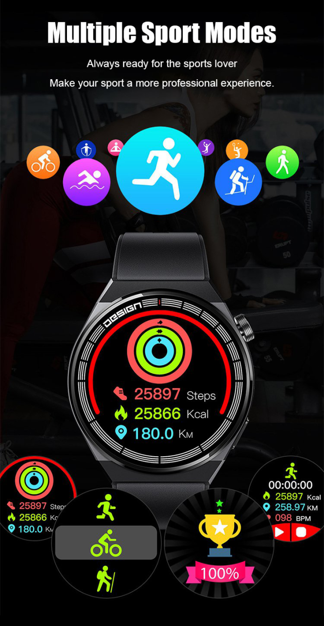 Gt8 Sports Smartwatch