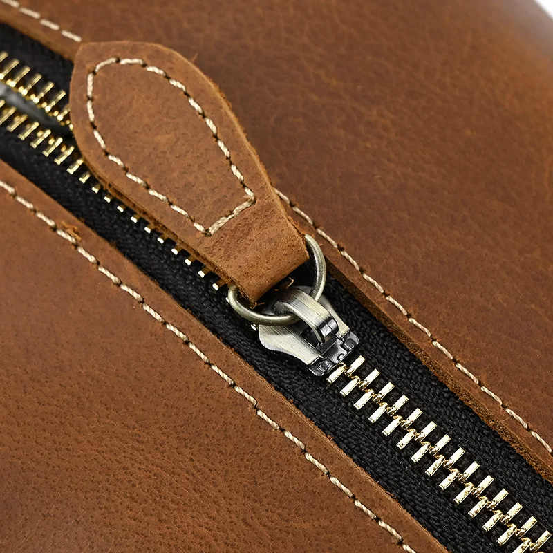 Large Toiletry Bag Made Of Premium Leather