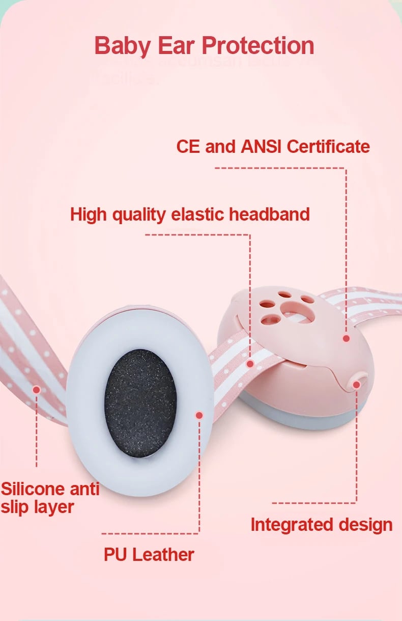 Anti-noise Ear Muffs For Babies