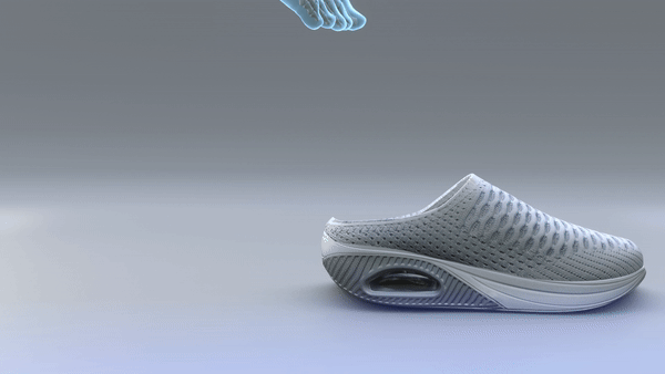 Healthy Nature Feel Air Cushion Slip-ons
