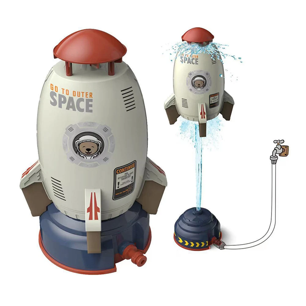 2024 Summer Toy Outdoor Yard Rocket Sprinkler