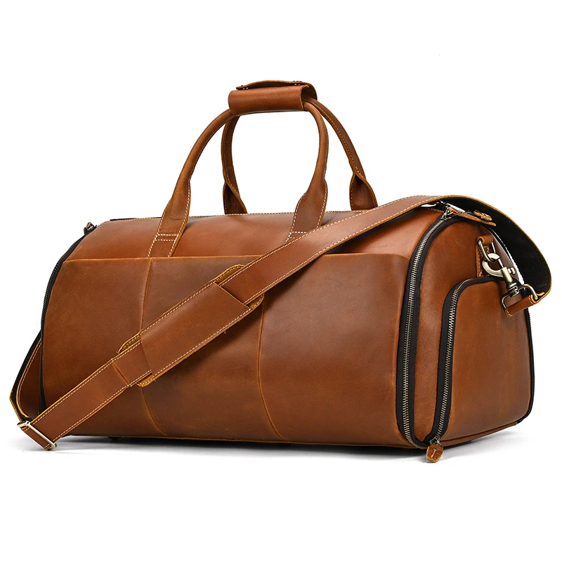 Large Travel Bag - Premium Leather