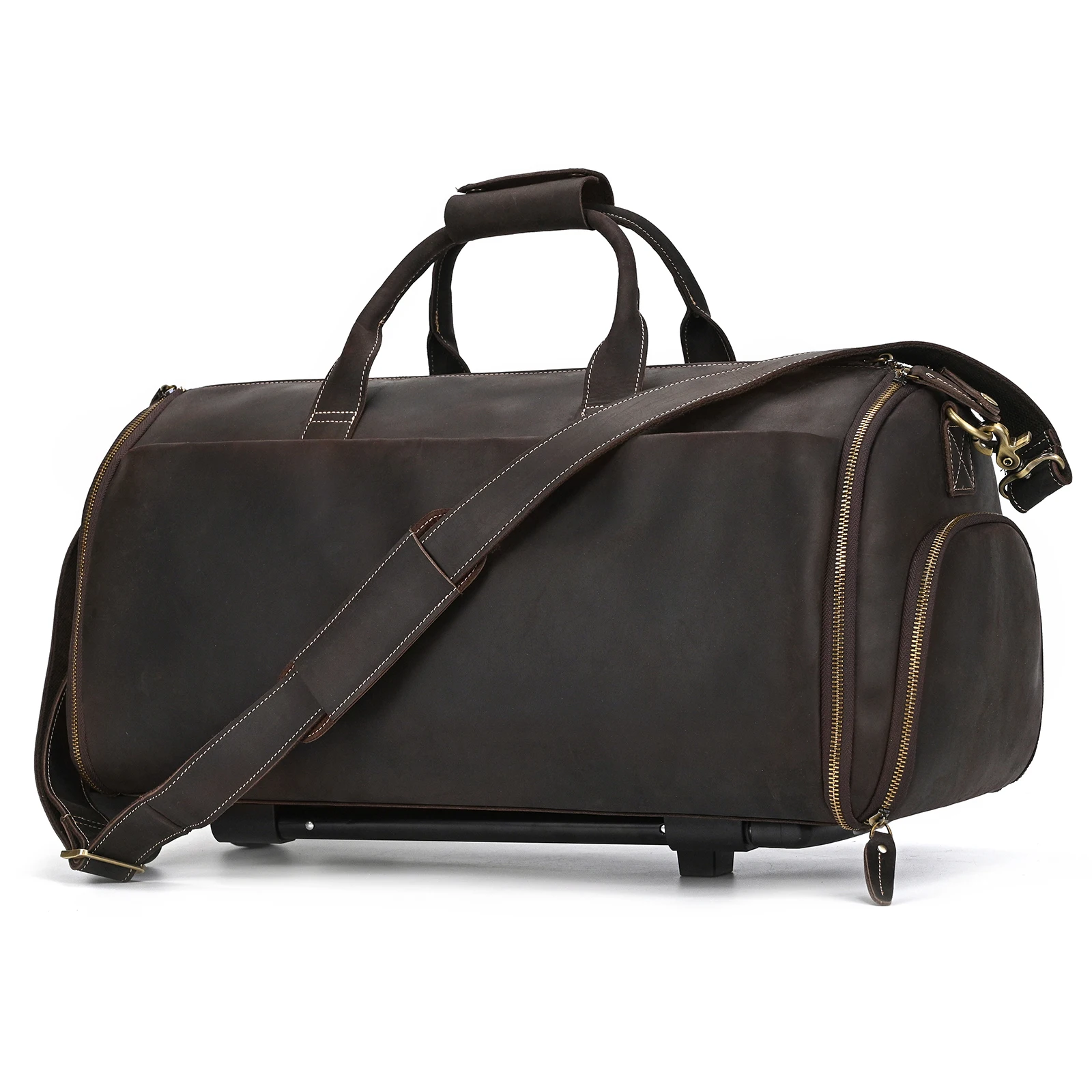 Large Travel Bag - Premium Leather