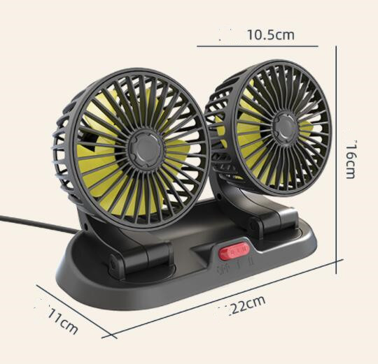Double Head Folding Fan