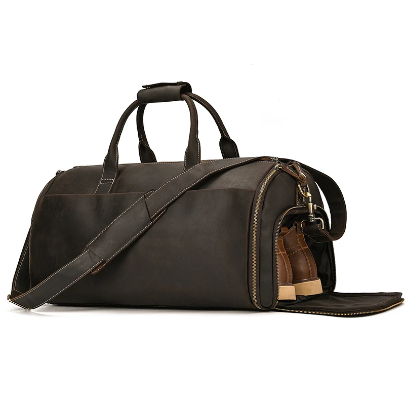 Large Travel Bag - Premium Leather