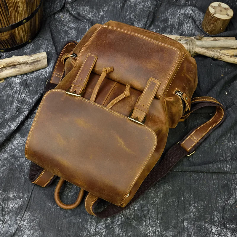 Midland Leather Backpack - Unisex