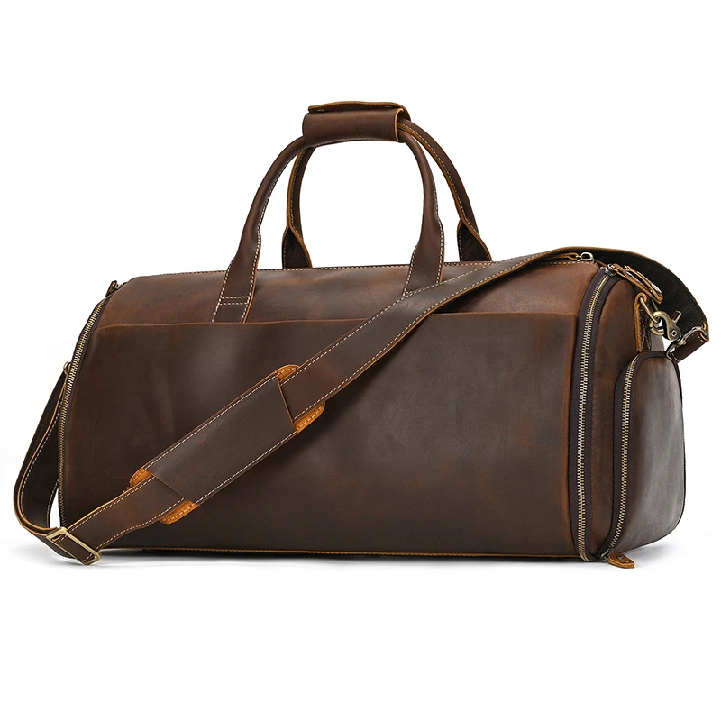 Large Travel Bag - Premium Leather