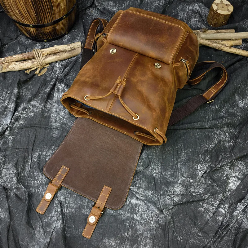Midland Leather Backpack - Unisex