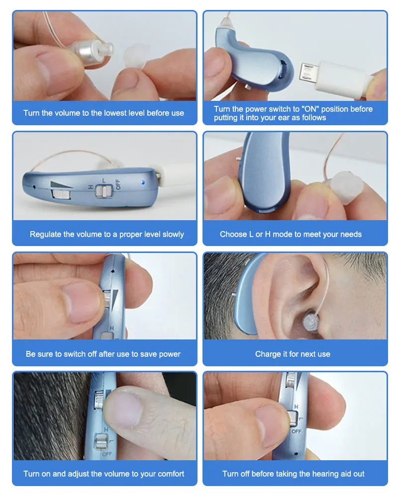 Clear Sound Rechargeable Hearing Aids