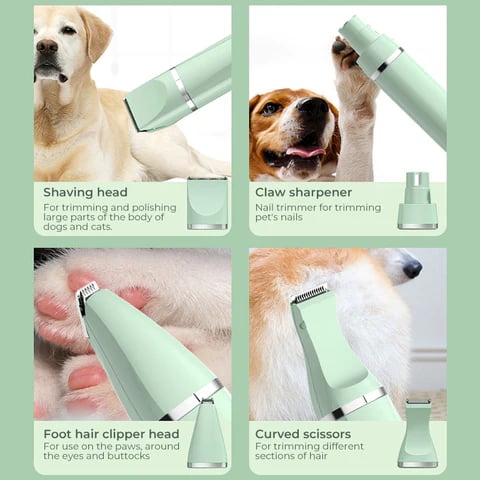4-in-1 Pet Hair Shaver