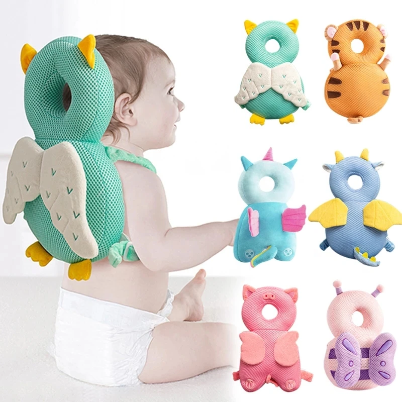 Baby Head Protector Backpack Pillow – Soft Pp Cotton Cushion