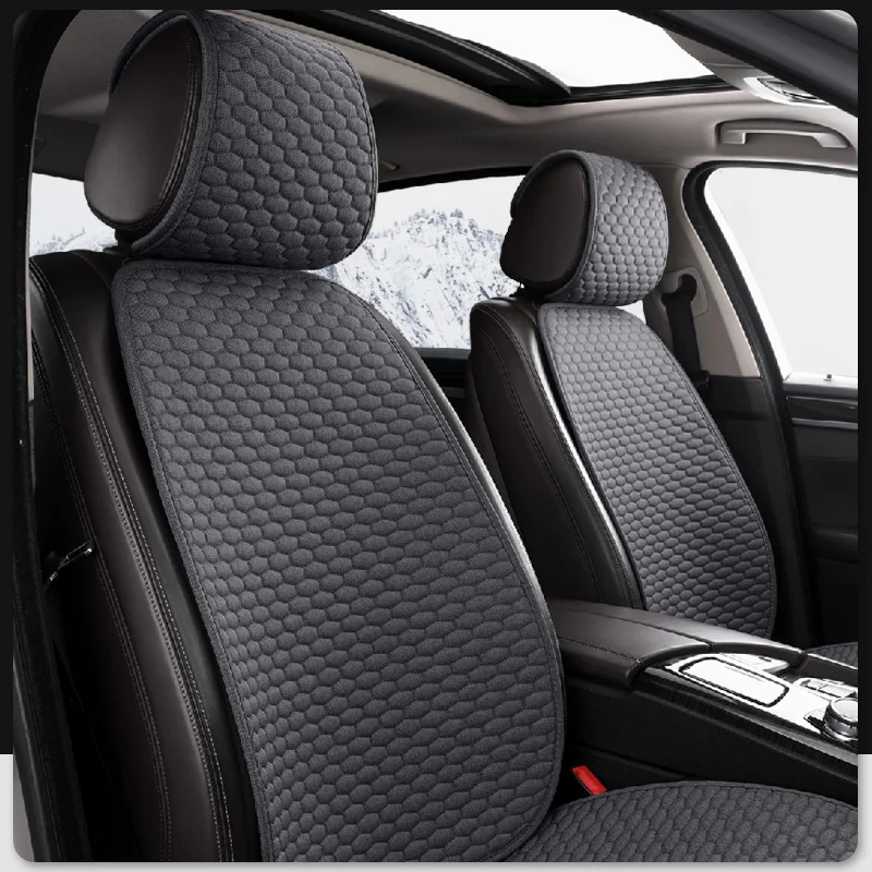 Ice Silk Cooling Breathable Car Seat Protective Front Car Seat Cover