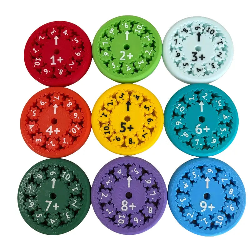 2024 New Math Facts Fidget Spinners