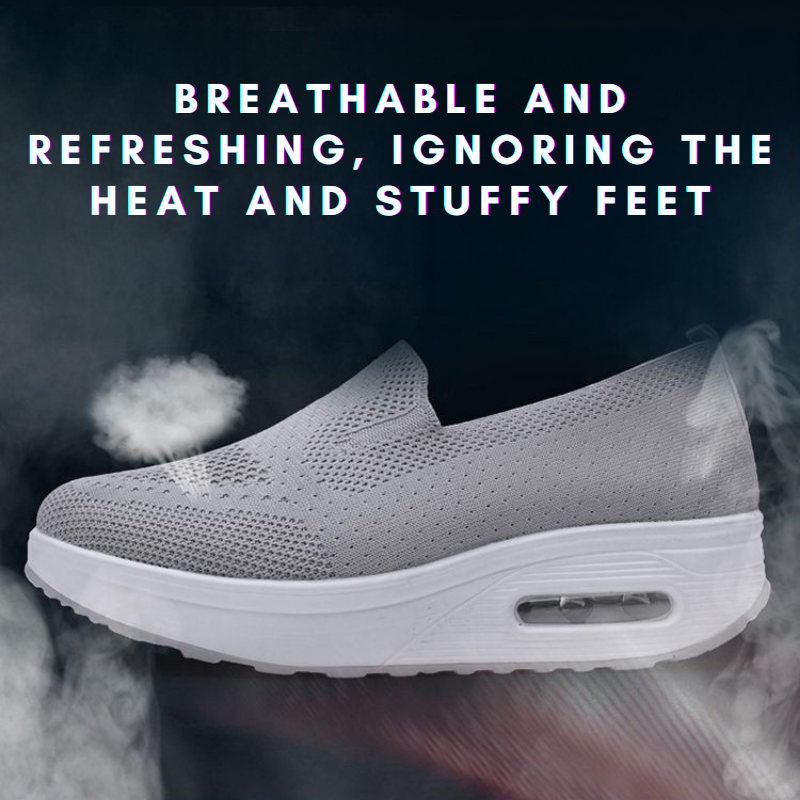 Last Day 49% Off – Women Slip-on Light Air Cushion Orthopedic Sneakers