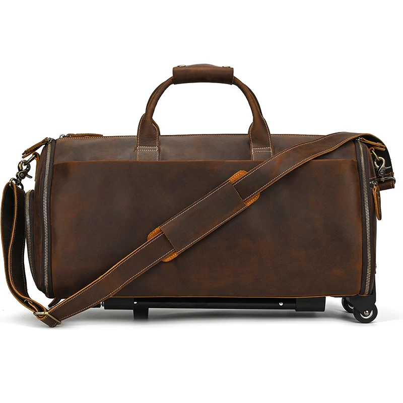 Large Travel Bag - Premium Leather