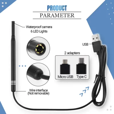 3-in-1 Smart Visual Ear Cleaner