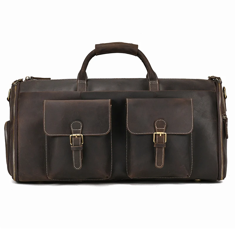 Large Travel Bag - Premium Leather