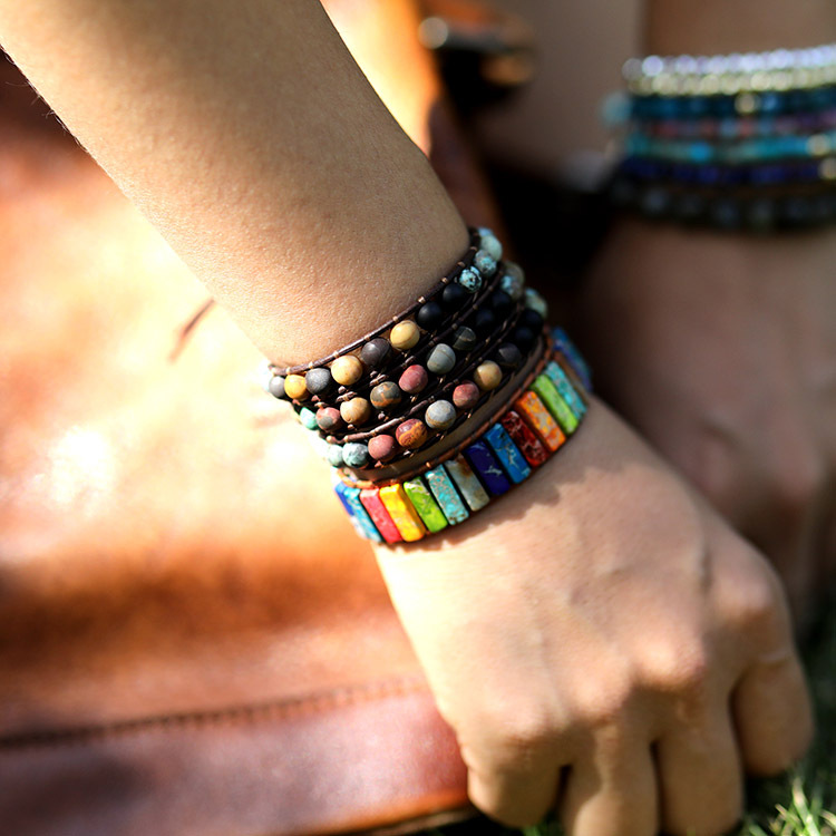 Stress Relieving Jasper Bracelet