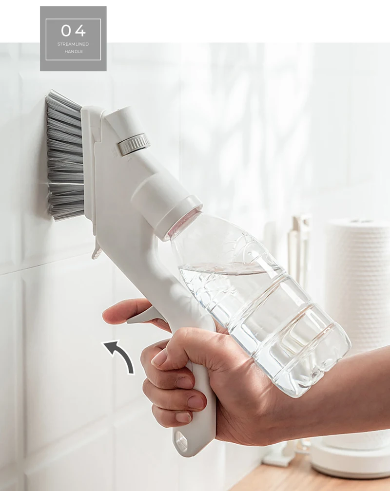 4-in-1 Bathroom Floor And Wall Cleaner Tool