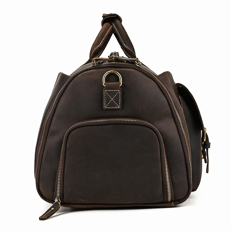 Large Travel Bag - Premium Leather