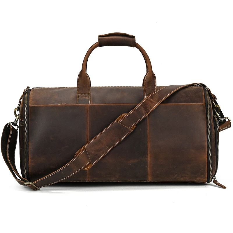 Large Travel Bag - Premium Leather