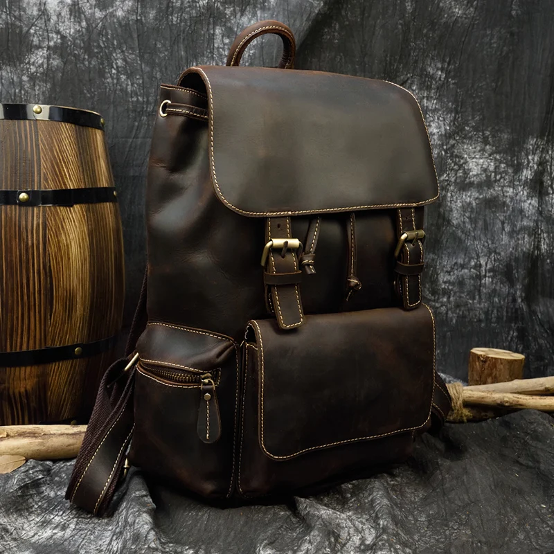 Midland Leather Backpack - Unisex