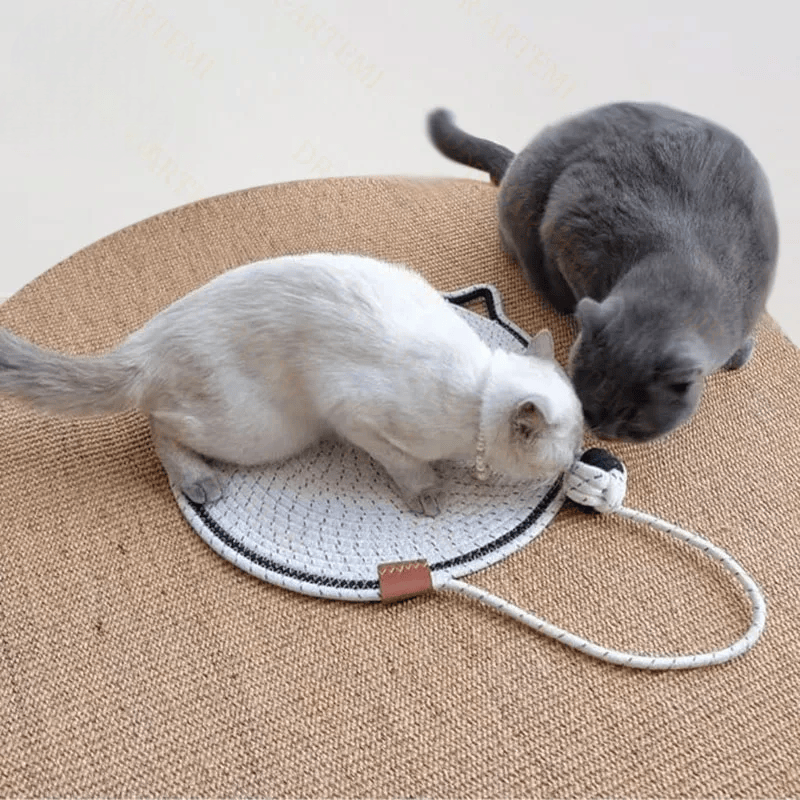 Cotton Rope Cat Scratch Mat Water-resistant
