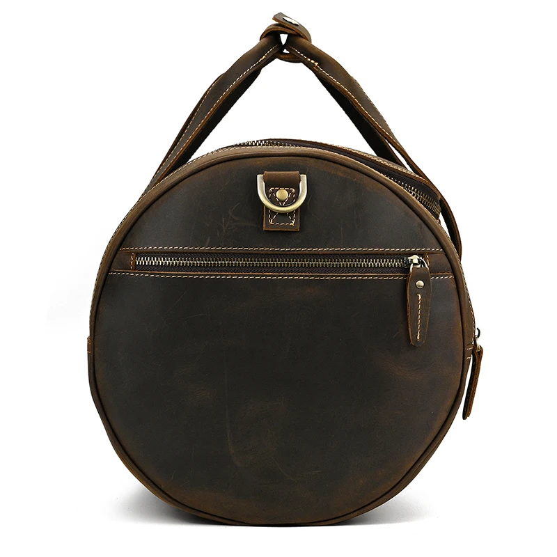Johanna Wide Open Travel Duffel Bag - Dark Oak
