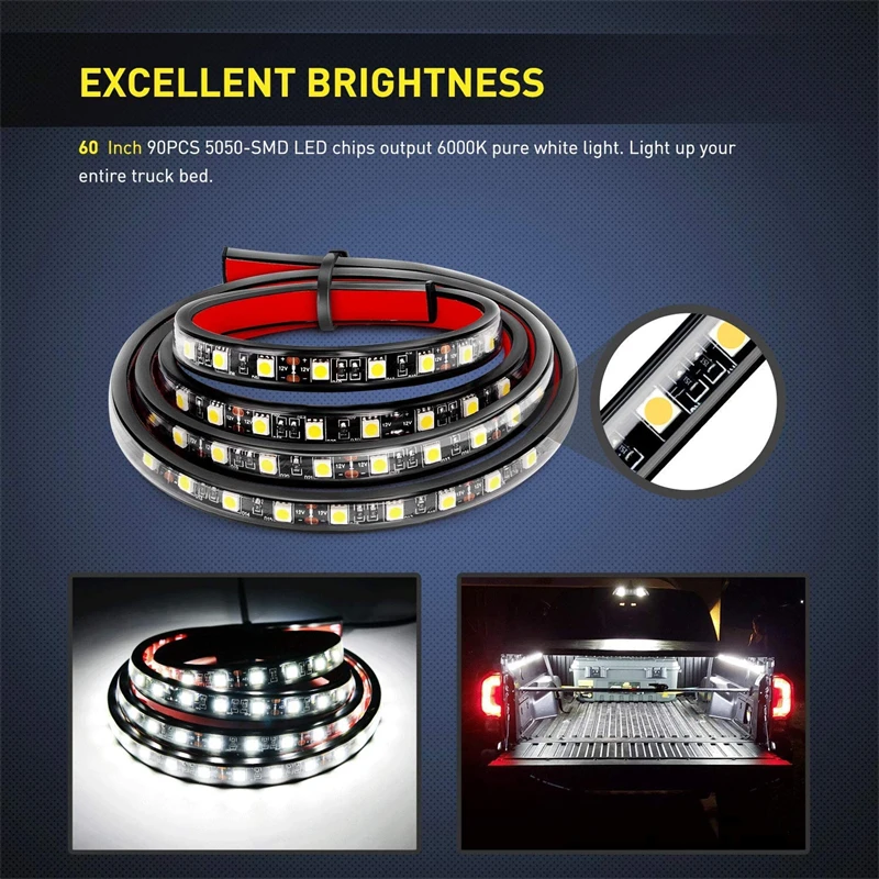Cargo Pickup Truck Truck Bed Lights 60 Inch Bed Light Strip