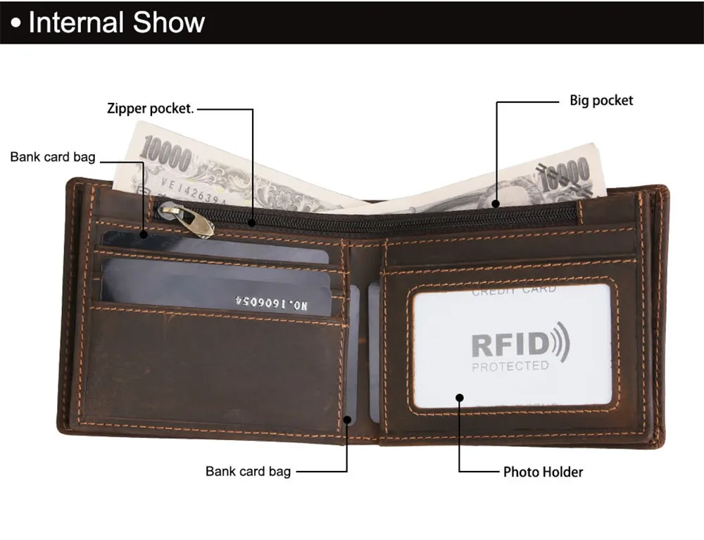 Leather Wallet Judd - Sandal