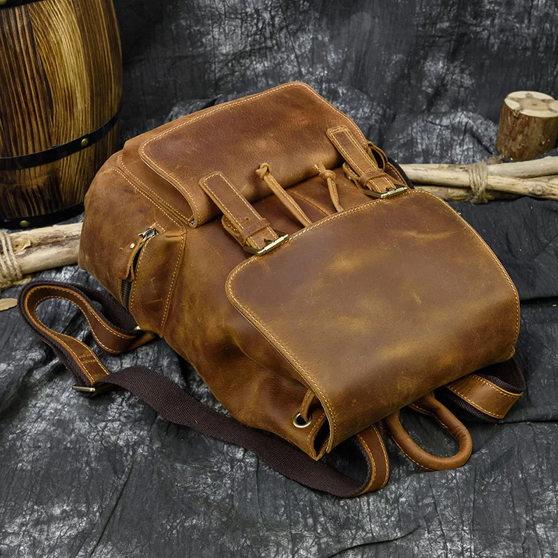 Midland Leather Backpack - Unisex
