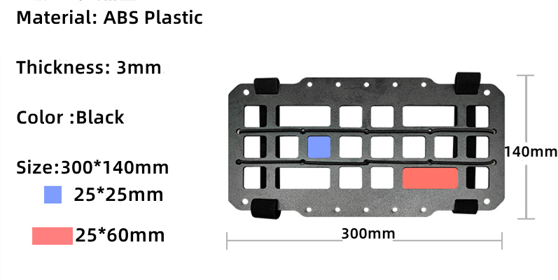 Tactical Storage Car Organizer Rack