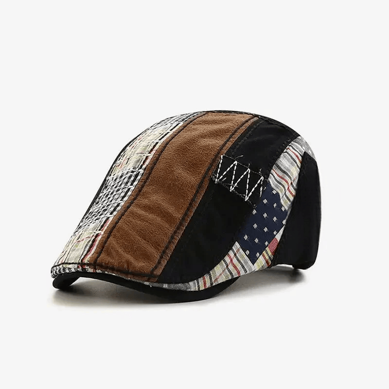 Cotton Beret Newsboy Hat For Men