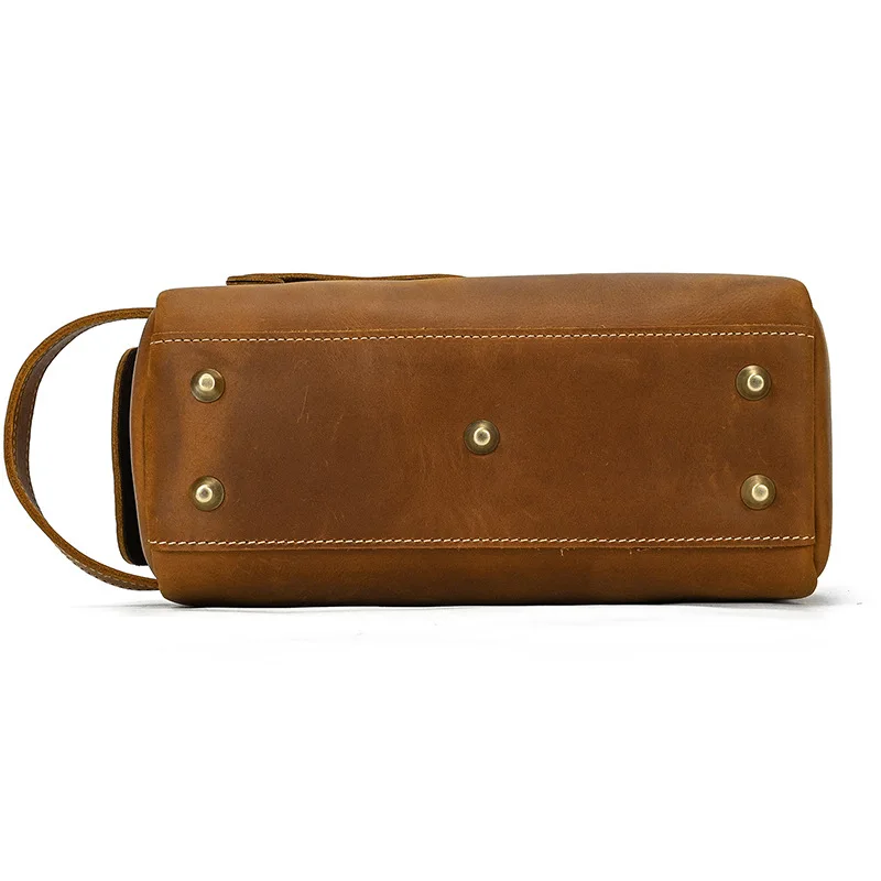 Large Toiletry Bag Made Of Premium Leather