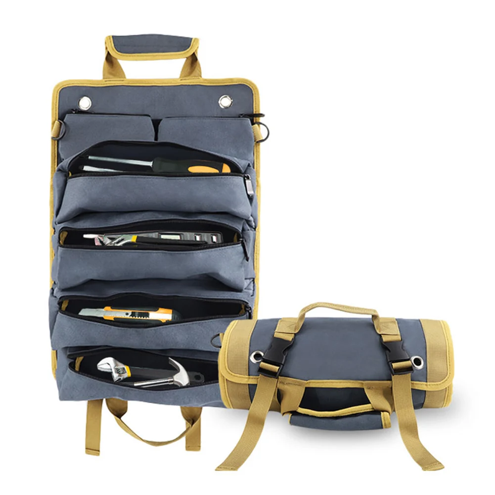 Car Hardware Tool Storage Bag Roll Kit