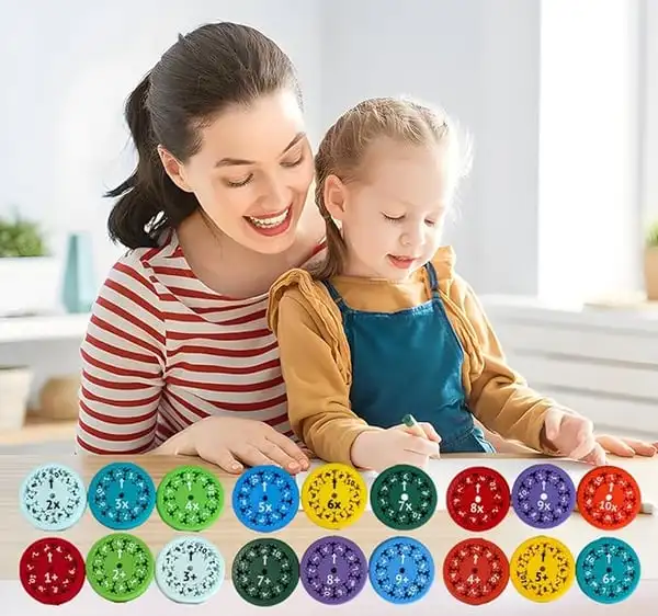 2024 New Math Facts Fidget Spinners